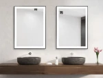 Miroir de salle de bains LED cadre aluminium - Energy