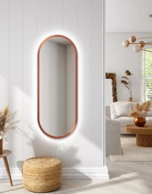  Miroir LED Ambient Koria Copper