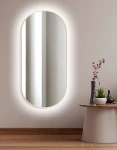Miroir LED Ambient Koria Delicate Gold