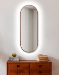Miroir LED Ambient Koria Delicate Copper