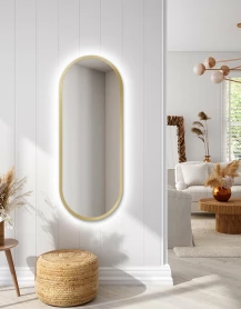 Miroir LED Ambient Koria Gold