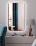 Miroir LED Ambient Mira Delicate Copper