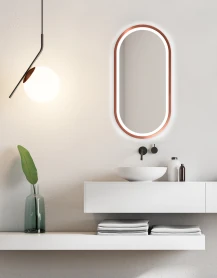  Miroir LED Koria Copper