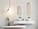Miroir LED Koria Gold