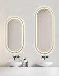 Miroir LED Koria Gold