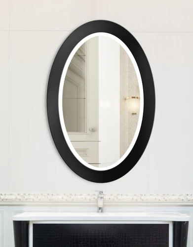 Miroir LED Oval BOLD Black