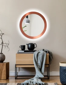  Miroir LED Scandinavia BOLD Copper