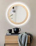 Miroir LED Scandinavia BOLD Natural