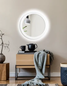  Miroir LED Scandinavia BOLD White