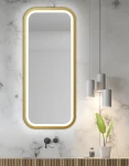 Miroir LED MIRA Gold