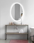Miroir Simple Oval LED