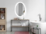 Miroir Simple Oval LED